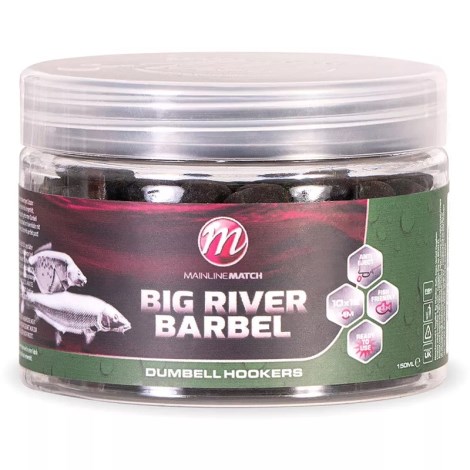 MAINLINE - Dumbell Hookbaits Big River Barbel 12 x 15 mm