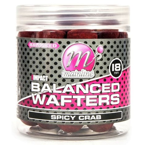MAINLINE - High Impact Balanced Wafters Spicy Crab - 18 mm