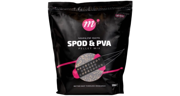 MAINLINE - Peletový mix Spod & PVA Pellet Mix 2 kg