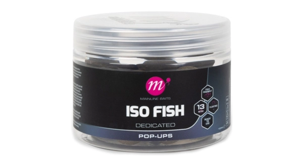 MAINLINE - Plávajúce Boilie Pop-Ups ISO Fish 13 mm 150 ml