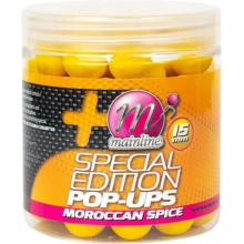 MAINLINE - Plávajúce Boilie Pop Ups Limited Edition Maroccan Spice 15 mm Yellow