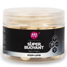 MAINLINE - Plávajúce Boilie Super Buoyant Pop-Ups ISO Fish 13 mm White