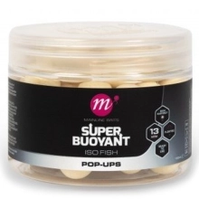 MAINLINE - Plávajúce Boilie Super Buoyant Pop-Ups ISO Fish 13 mm White
