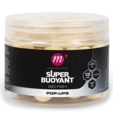 MAINLINE - Plávajúce Boilie Super Buoyant Pop-Ups ISO Fish 13 mm White