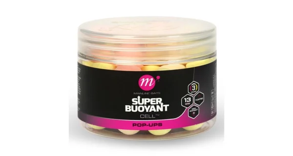 MAINLINE - Plávajúce boilies Pop Ups Cell Super Buoyant 13 mm