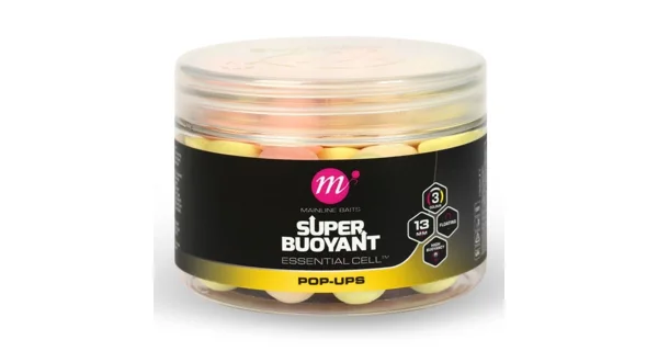 MAINLINE - Plávajúce boilies Pop Ups Essential Cell Super Buoyant 13 mm