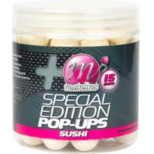 MAINLINE - Plávajúce boilies Pop Ups Limited Edition Sushi 15 mm White MAINLINE - Plávajúce boilies Pop Ups Limited Edition Sushi 15 mm White