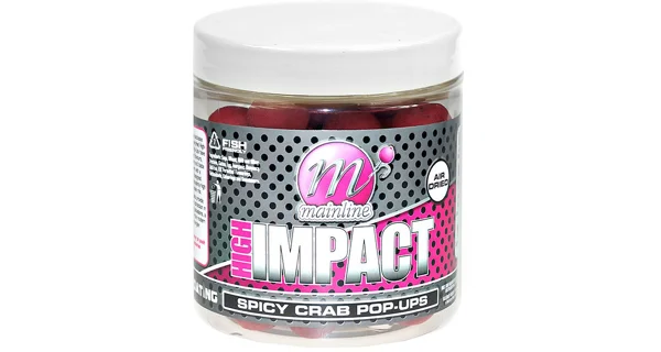 MAINLINE - Pop-up boilies High Impact Pop-up Spicy Crab 15 mm