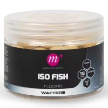 MAINLINE - Vyvážené Boilie Fluoro Wafters ISO Fish 15 mm 150 ml White