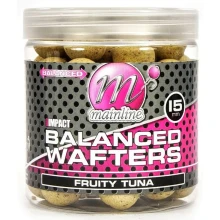 MAINLINE - Vyvážené boilies High Impact Balanced Wafters 15 mm Fruity Tuna