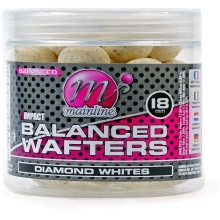 MAINLINE - Vyvážené boilies High Impact Balanced Wafters 18 mm Diamond Whites