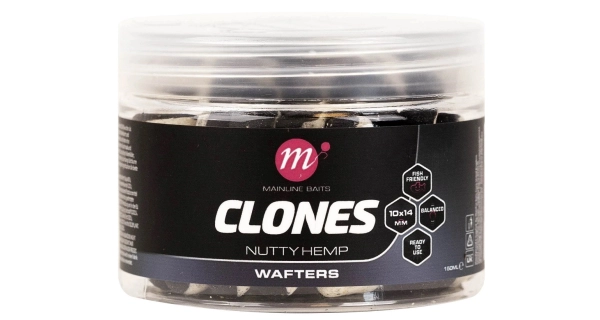 MAINLINE - Wafters Clones Barrel Nutty Hemp 10x14 mm 150 ml Konope