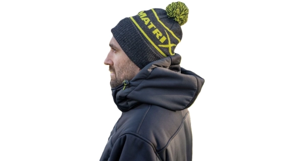 MATRIX - Čiapka Lime & Grey Bobble