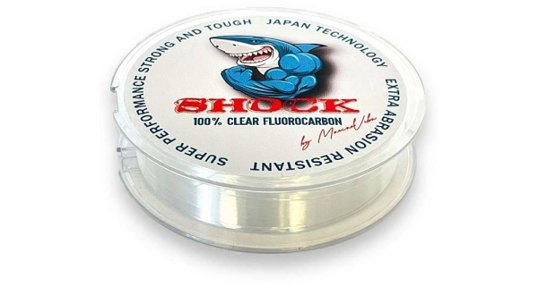 METHOD FEEDER FANS - Fluorocarbon Shock Číry 0,15 mm 2,89 kg 100 m