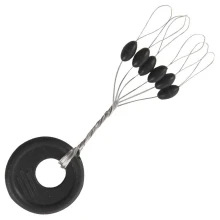 METHOD FEEDER FANS - Gumový Stopper Black 15ks