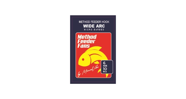 METHOD FEEDER FANS - Háčik s micro protihrotom Wide ARC Mirco Barbed 6 10ks