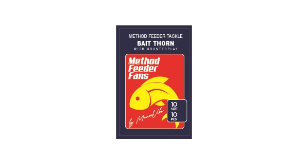 METHOD FEEDER FANS - Nástrahový tŕň Method Feeder 10 ks 10 mm