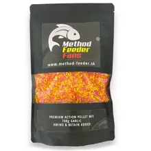 METHOD FEEDER FANS - Pelety Action Fluo Cesnak 700 g