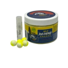 METHOD FEEDER FANS - Plávajúce Boilies Duo Energy Ananás 12mm 150ml + Sprej Esencia 2ml