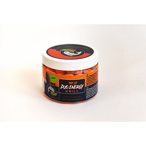 METHOD FEEDER FANS - Plávajúce Boilies Fans Energy Krill 12mm 150ml + Sprej Esencia 2ml