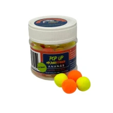 METHOD FEEDER FANS - Plávajúce boilies Fluo 50 ml 12 mm Ananás