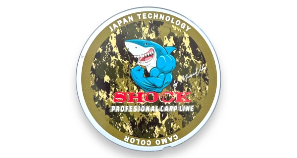 METHOD FEEDER FANS - Šokový Shock Mussel Leader Camo 0,45 mm 15,88 kg 100 m