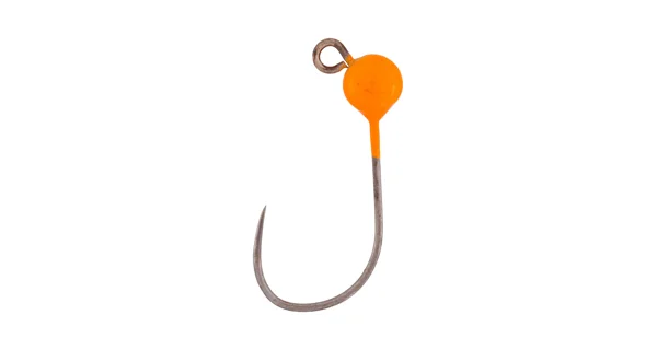MIKADO - Balenie Jigových Hlavičiek M-Craft 0,69 g 4 mm veľ. 4 UV Oranžová 3 ks