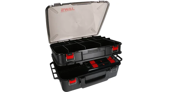 MIKADO - Box Two-Compartment Jaws Čierny