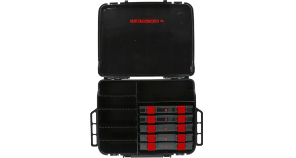 MIKADO - Box Two-Compartment Jaws Čierny