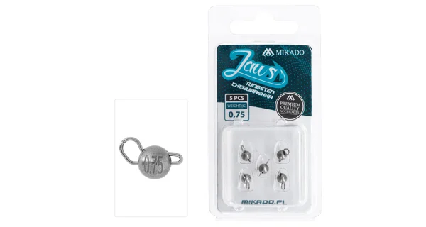 MIKADO - Čeburaška Volfrám Jaws 0,75 g 5 ks