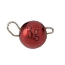 MIKADO - Čeburaška Volfrám Jaws 1 g Červená 5 ks