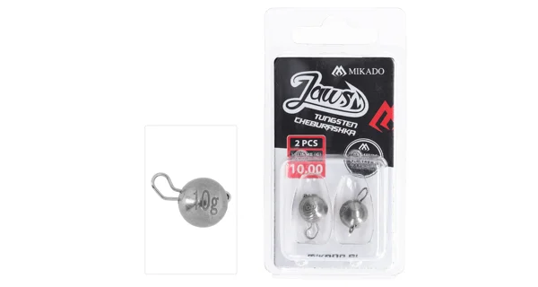 MIKADO - Čeburaška Volfrám Jaws 10 g 2 ks