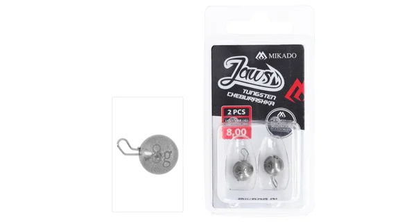 MIKADO - Čeburaška Volfrám Jaws 8 g 2 ks