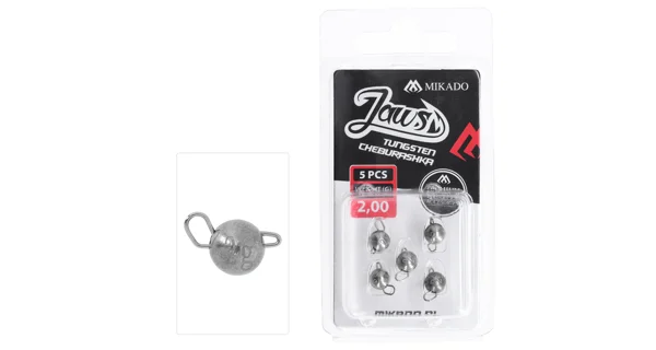 MIKADO - Čeburaška Volfrám Jaws Sada 2/3/4/5/7 g 5 ks