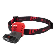 MIKADO - Čelovka HeadLight 260 lm S Klipom A Pohybovým Senzorom