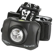 MIKADO - Čelovka HeadLight HP CREE 3 W + 4 Červené LED