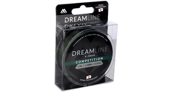 MIKADO - Dreamline Competition Zelená 150 m 0,18 mm/18,32 kg