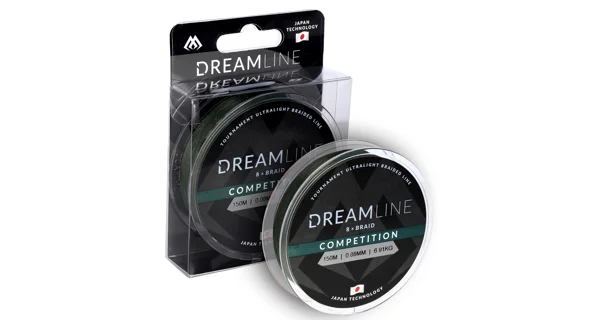 MIKADO - Dreamline Competition Zelená 150 m 0,23 mm/23,61 kg
