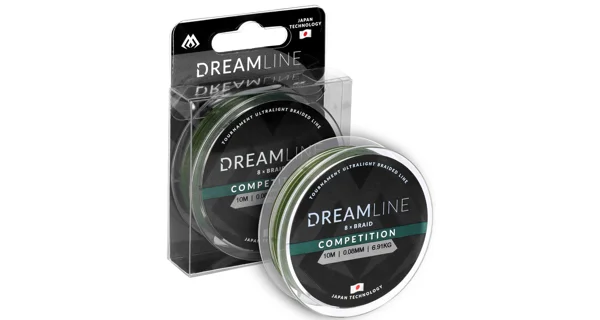 MIKADO - Dreamline Green 10 m 0,08 mm/6,91 kg