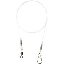 MIKADO - Fluorocarbonový náväzec Jaws Medium 25 cm 12 kg 2 ks