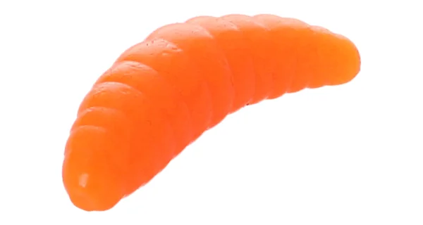 MIKADO - Gumová Nástraha M-Area Maggot 4,2 cm Červ Oranžový 10 ks