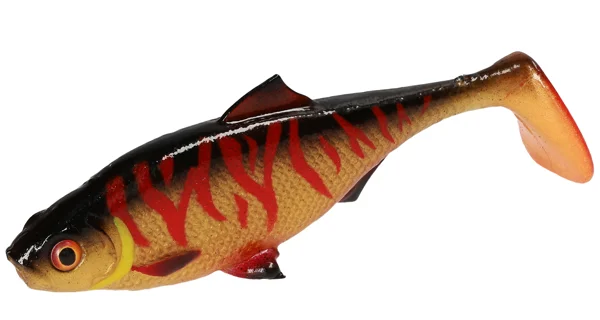 MIKADO - Gumová Nástraha MFT Roach 12 cm Gold Roach 4 ks