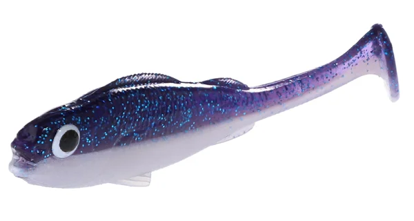 MIKADO - Gumová Nástraha Real Fish 6,5 cm Violet Perch 6 ks