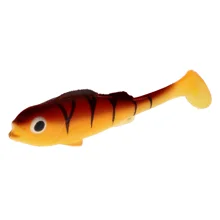 MIKADO - Gumová Nástraha Real Fish 8 cm Golden Perch 5 ks