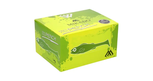 MIKADO - Gumová Nástraha Real Fish 9,5 cm Ruffe 4 ks