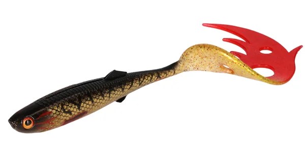 MIKADO - Gumová Nástraha Sicario Pike Tail 18 cm Spotted Bullhead 2 ks