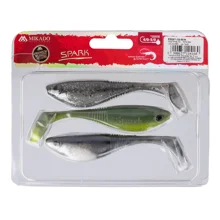 MIKADO - Gumová Nástraha Spark 10 cm MIX 3 ks