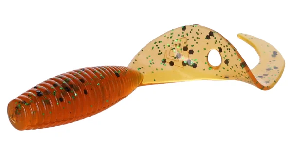 MIKADO - Gumová Nástraha Twister 6,4 cm Orange Pepper 6 ks