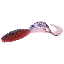 MIKADO - Gumová Nástraha Twister 6,4 cm Violet 6 ks