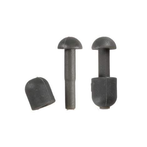 MIKADO - Gumový adaptér Heli Chod Bead Dark Green 10 ks